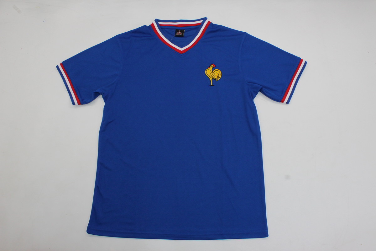 AAA Quality France 1971 Home Soccer Jersey